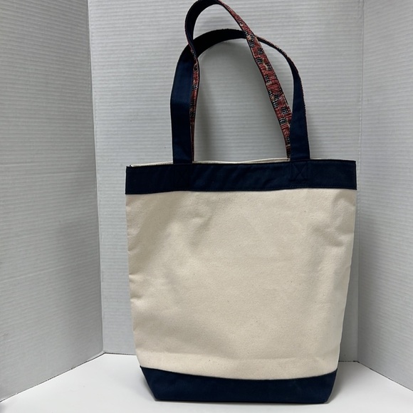 “Proudly Longaberger” Canvas Tote - Picture 3 of 10